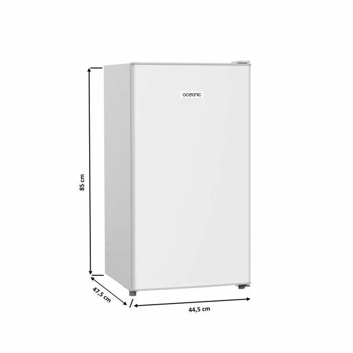 Mini frigider Oceanic Alb 90 L