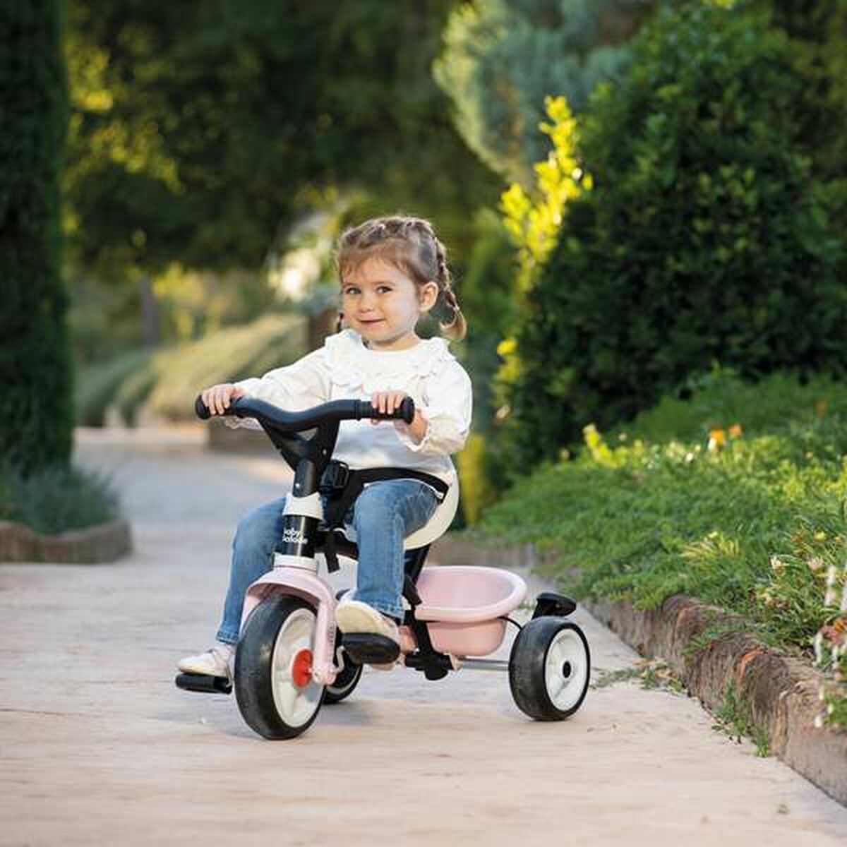 Triciclu Smoby Paseo para bebés Roz