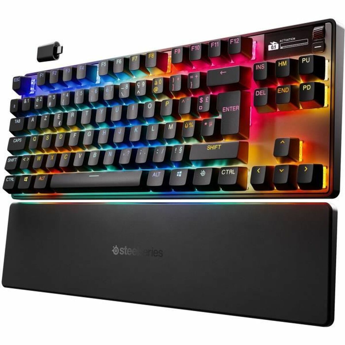 Tastatură Bluetooth SteelSeries apex pro tkl wl gen 3 Negru Azerty Franceză