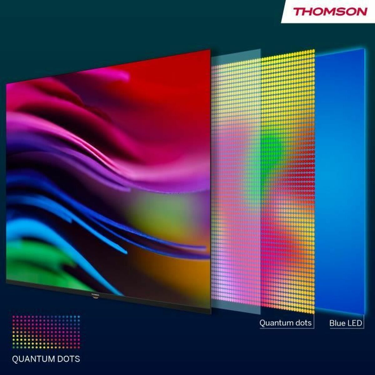 Smart TV Thomson 43QG4S14 43" QLED 4K Ultra HD