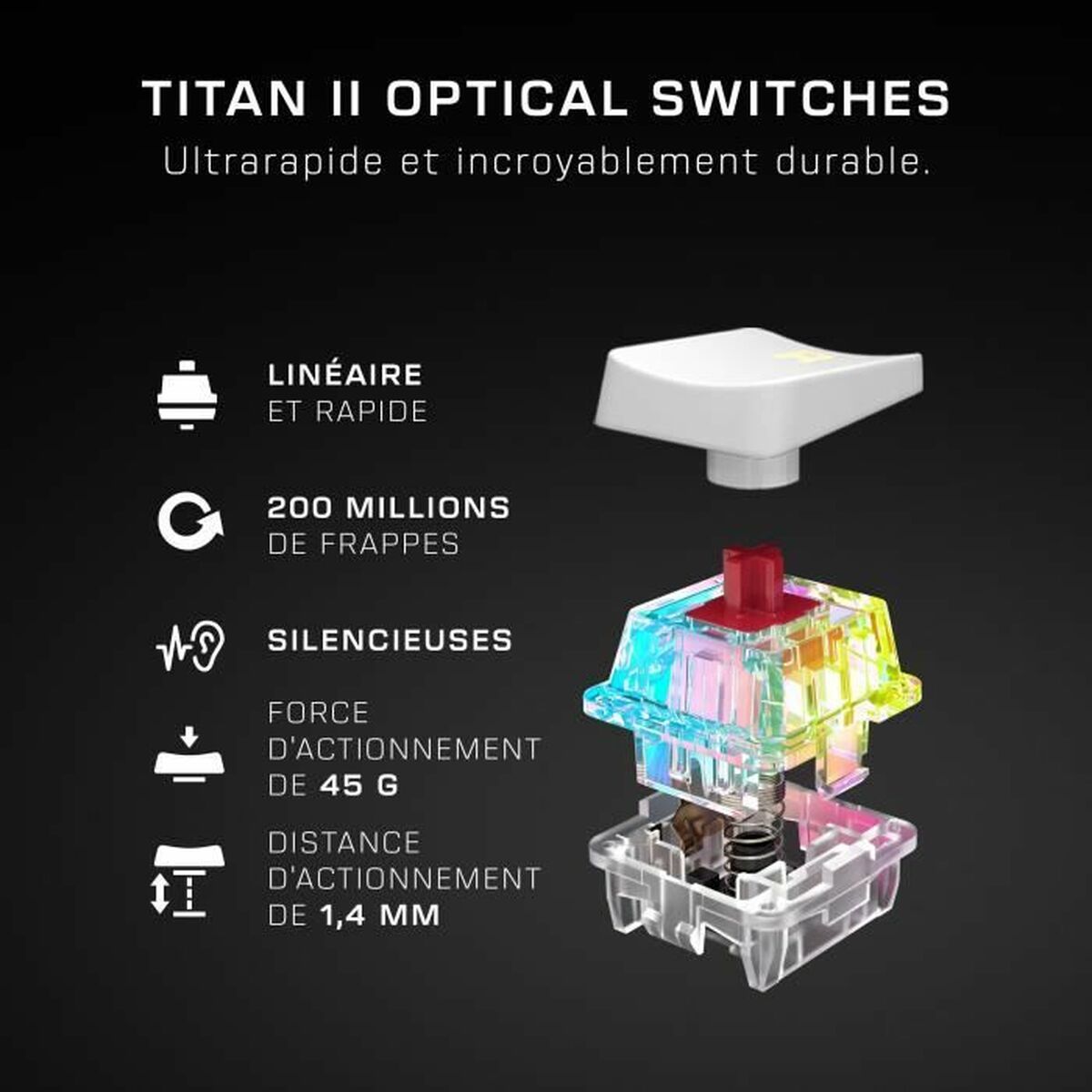 Tastatură Turtle Beach TBK-3001-12-FR