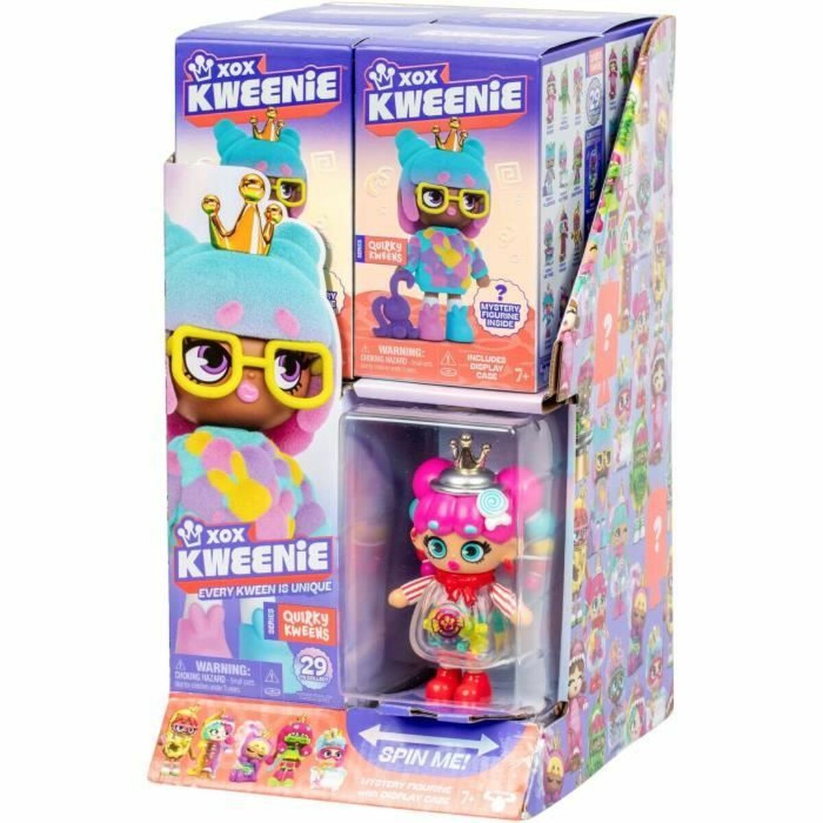 Figura îmbinată XOX KWEENIE Serie Quirky 13 cm Fată