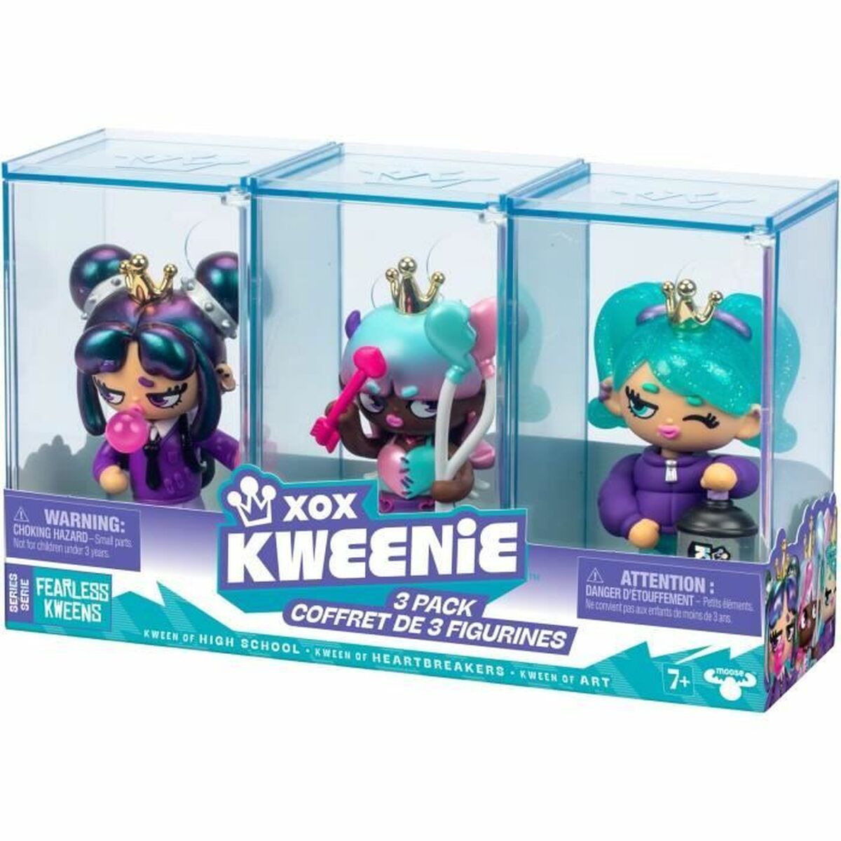 Figura îmbinată XOX KWEENIE XOX KWEENIE Serie Fearless 13 cm Fată