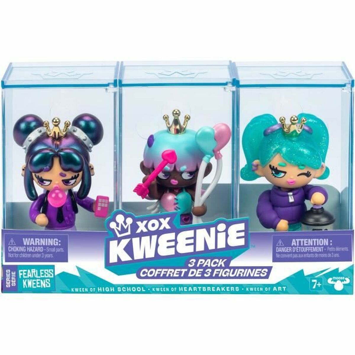 Figura îmbinată XOX KWEENIE XOX KWEENIE Serie Fearless 13 cm Fată