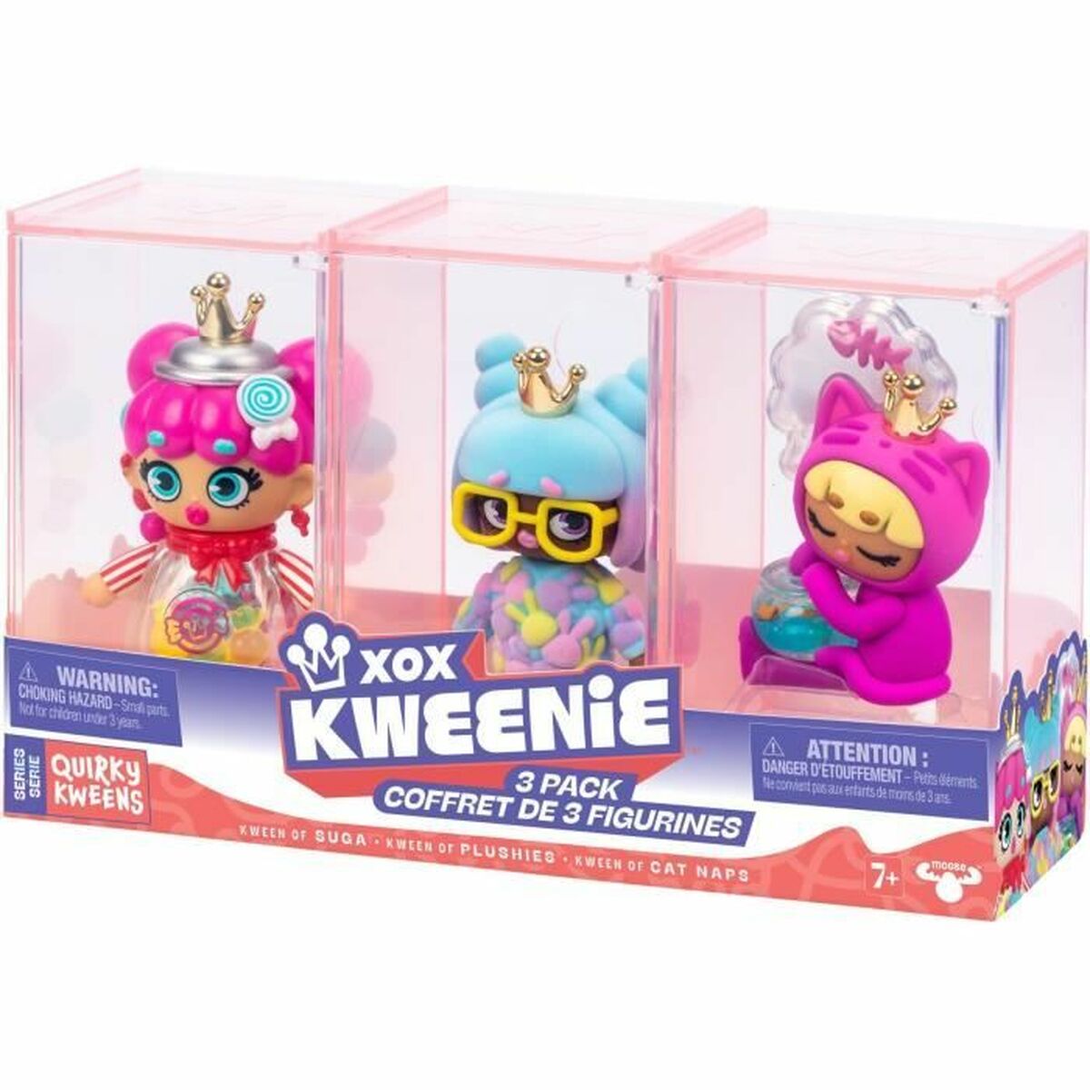 Figura îmbinată XOX KWEENIE XOX KWEENIE Serie Quirky 13 cm Fată