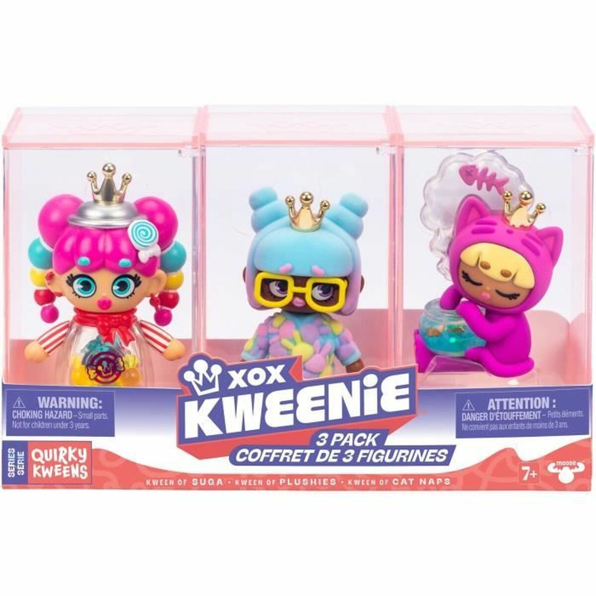 Figura îmbinată XOX KWEENIE XOX KWEENIE Serie Quirky 13 cm Fată