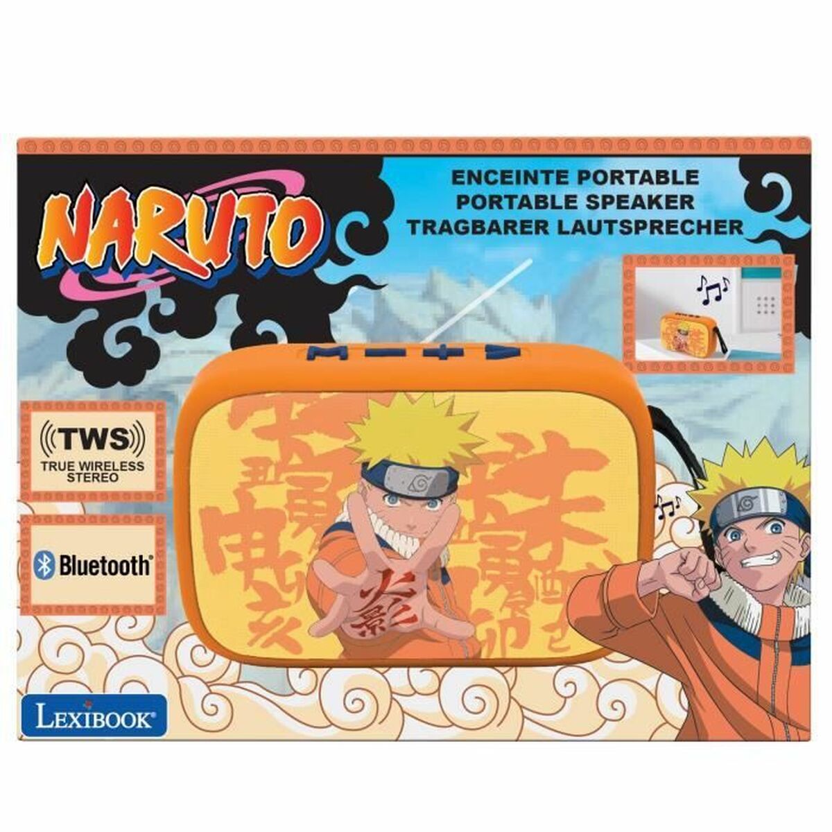 Difuzor Bluetooth Lexibook Naruto