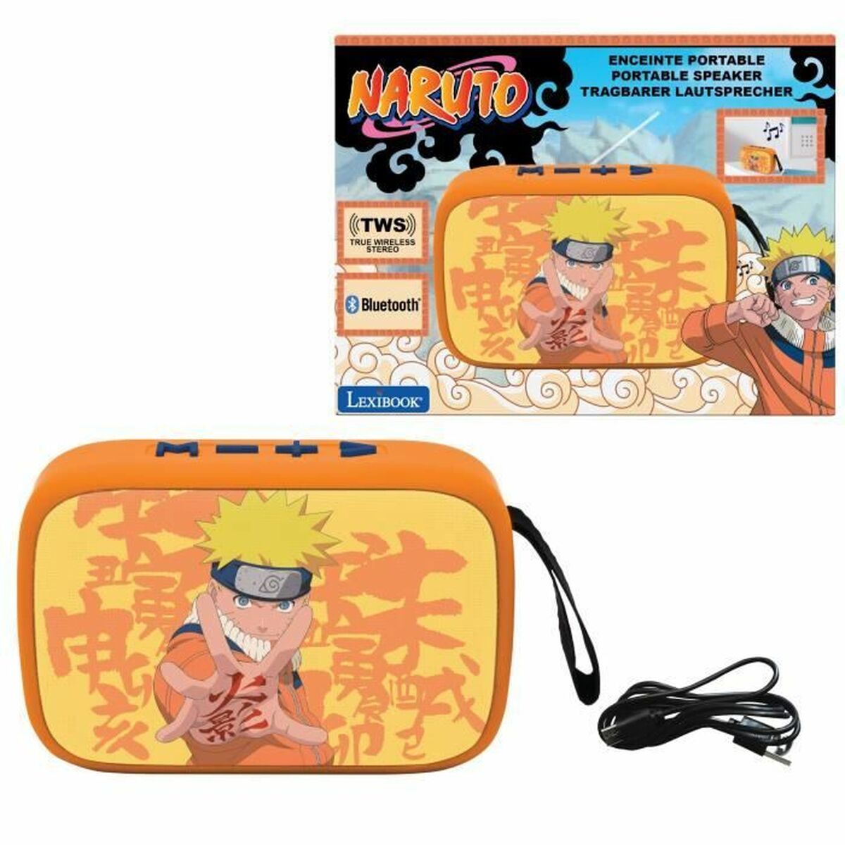 Difuzor Bluetooth Lexibook Naruto