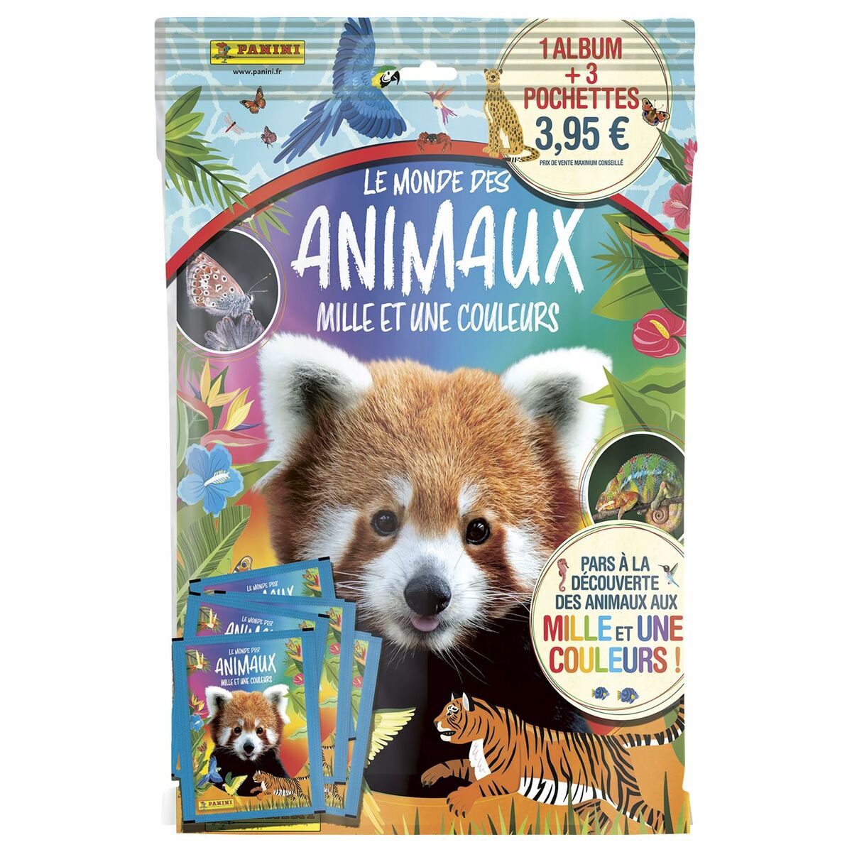 Album de autocolante Panini Animaux