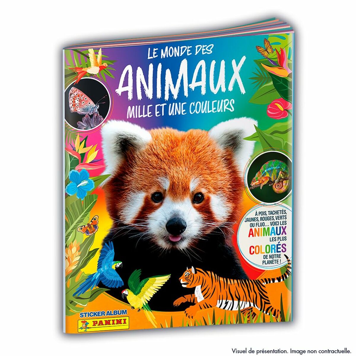 Album de autocolante Panini Animaux