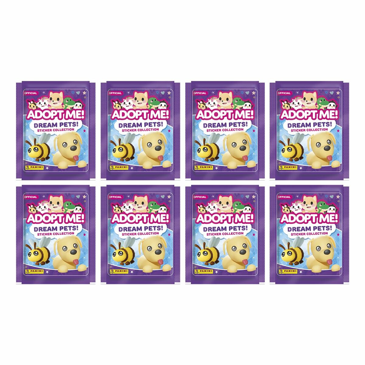 Pachet de autocolante Panini ¡Adoptame! Roblox