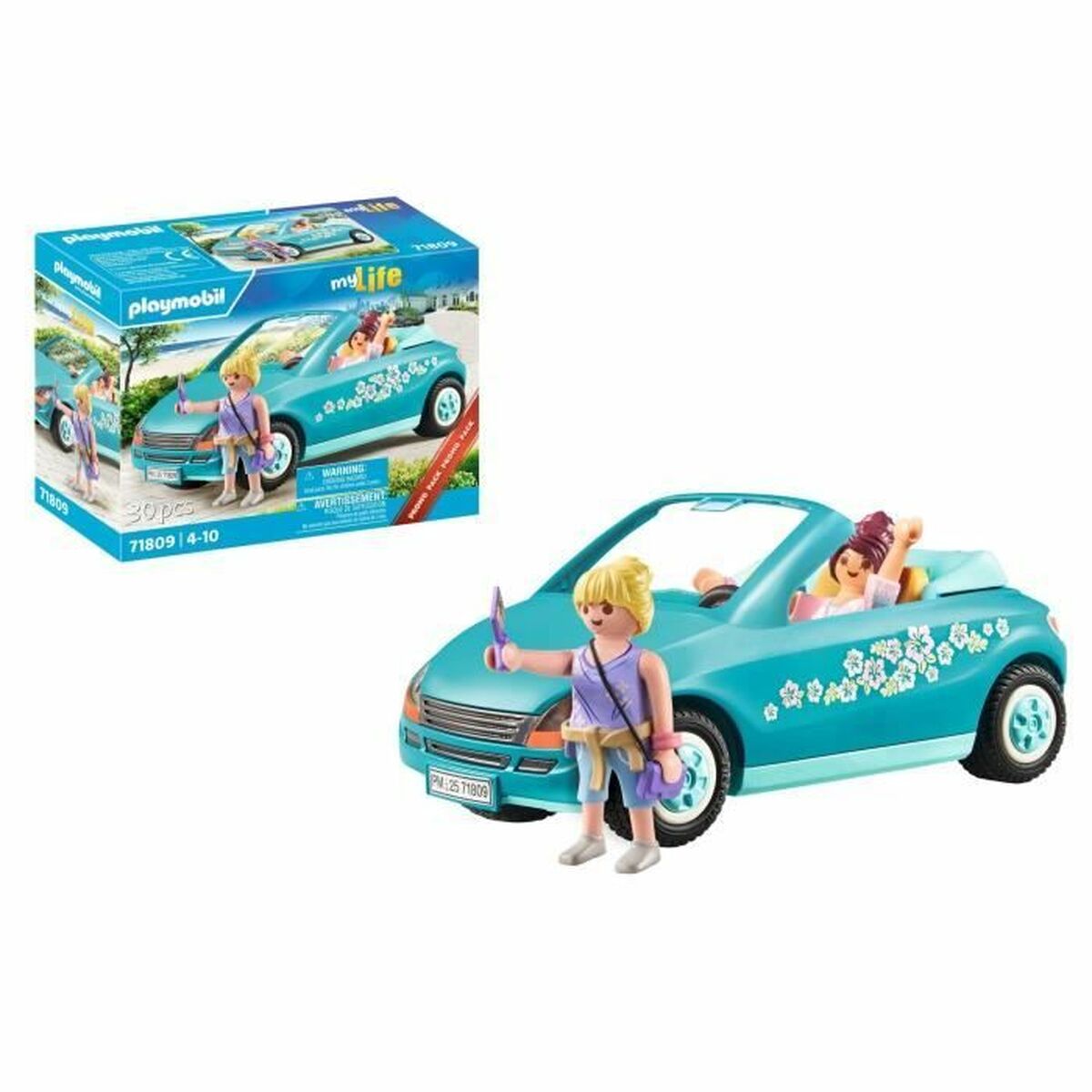 Set de Jucării cu Vehicule Playmobil 71809 Convertible 30 Piese