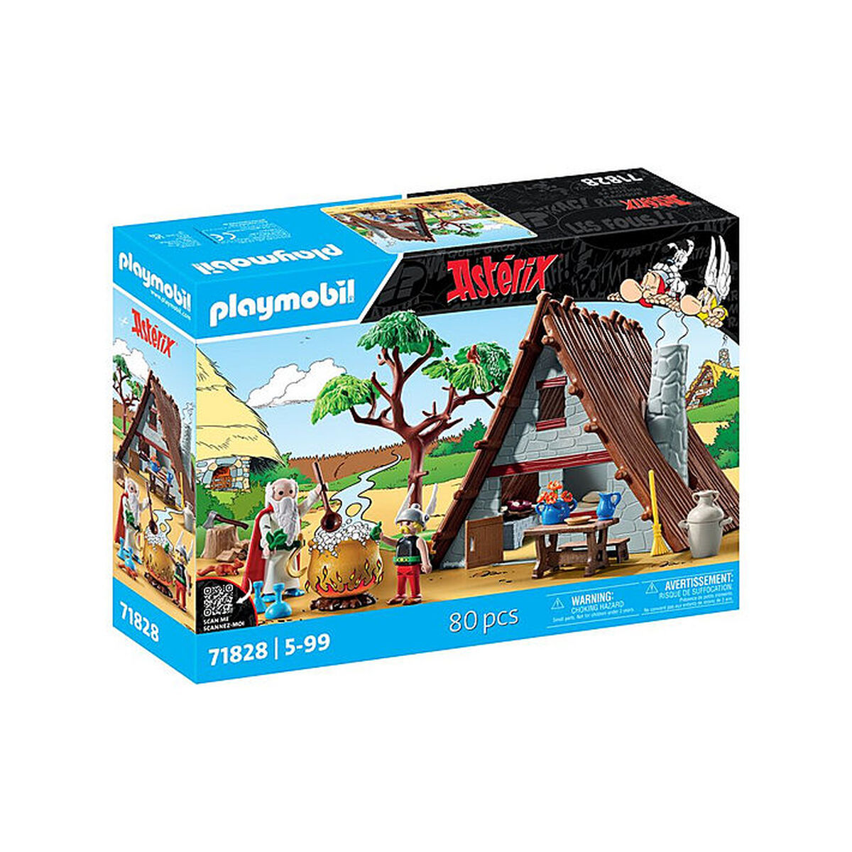 Playset Playmobil 	71828 Astérix 80 Piese
