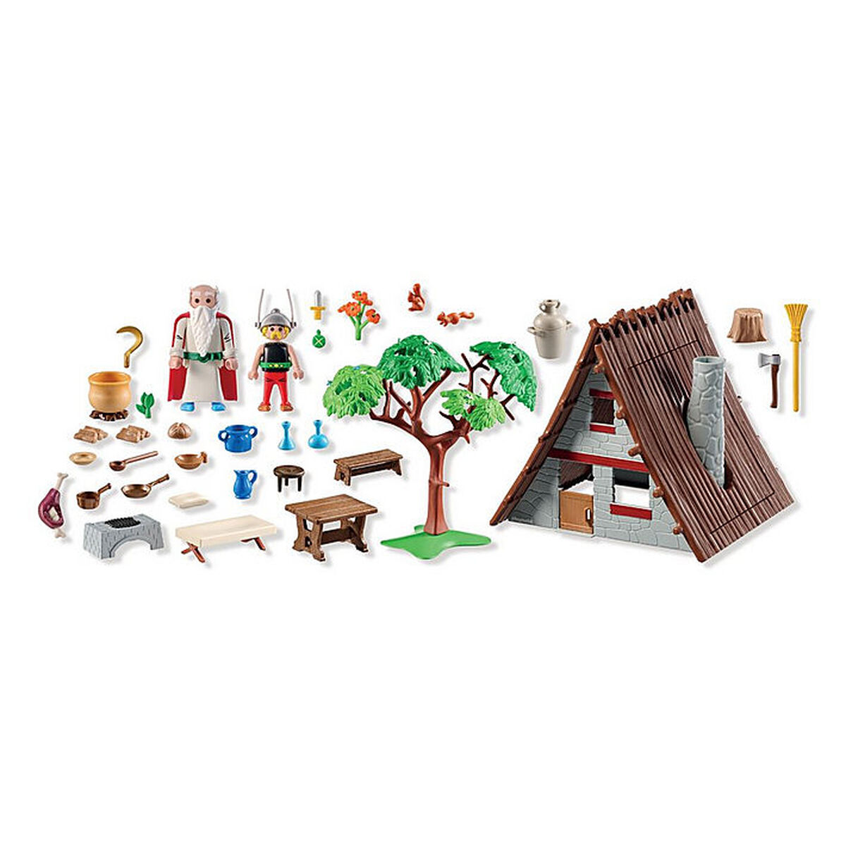 Playset Playmobil 	71828 Astérix 80 Piese