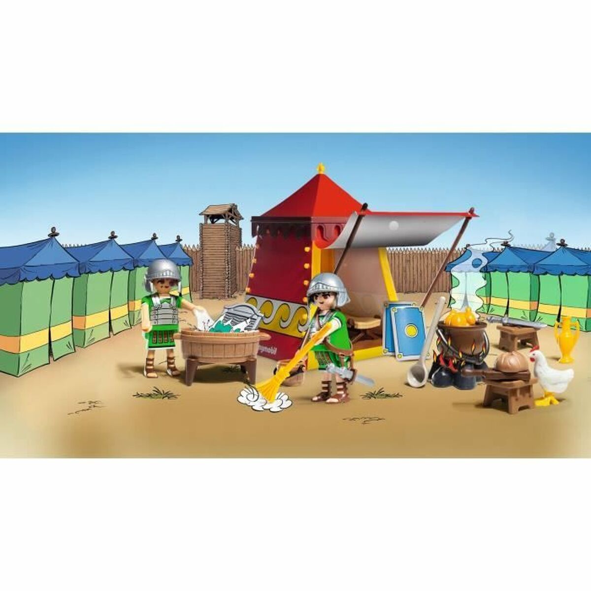 Playset Playmobil 	71829 Astérix 5 Piese