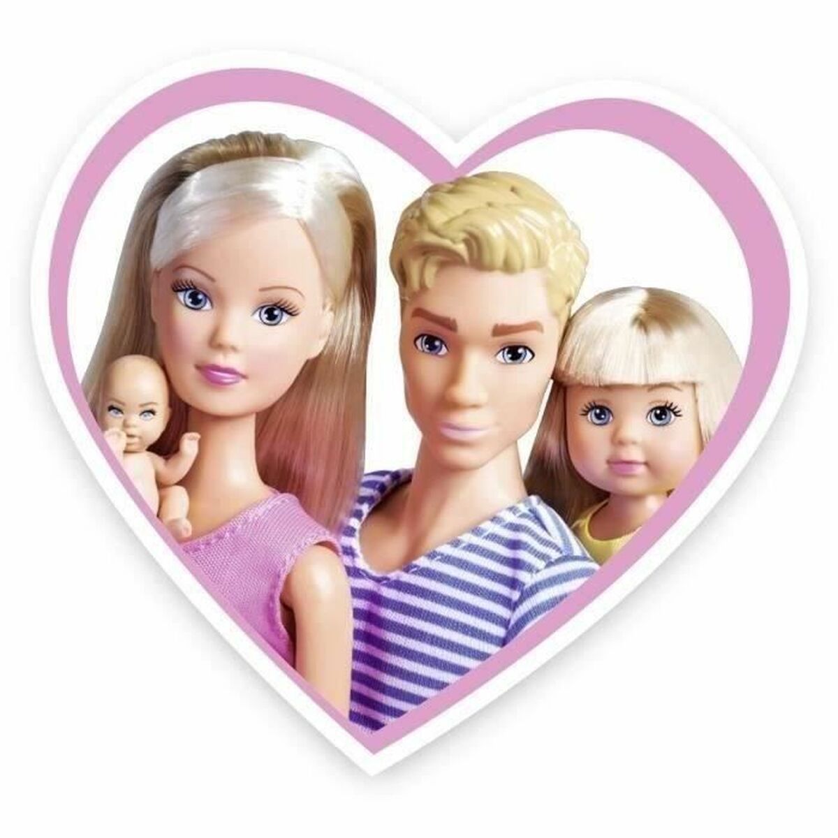 Păpușă bebeluș Simba Steffi Love - Familia Feliz