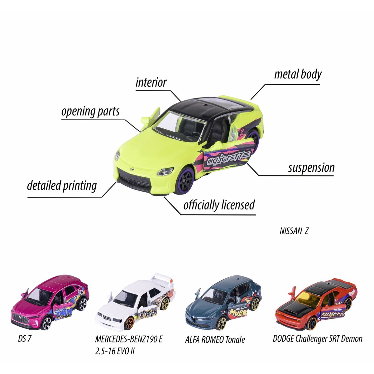 Set mașini Majorette SL 11