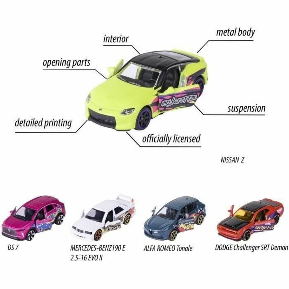 Set mașini Majorette SL 11