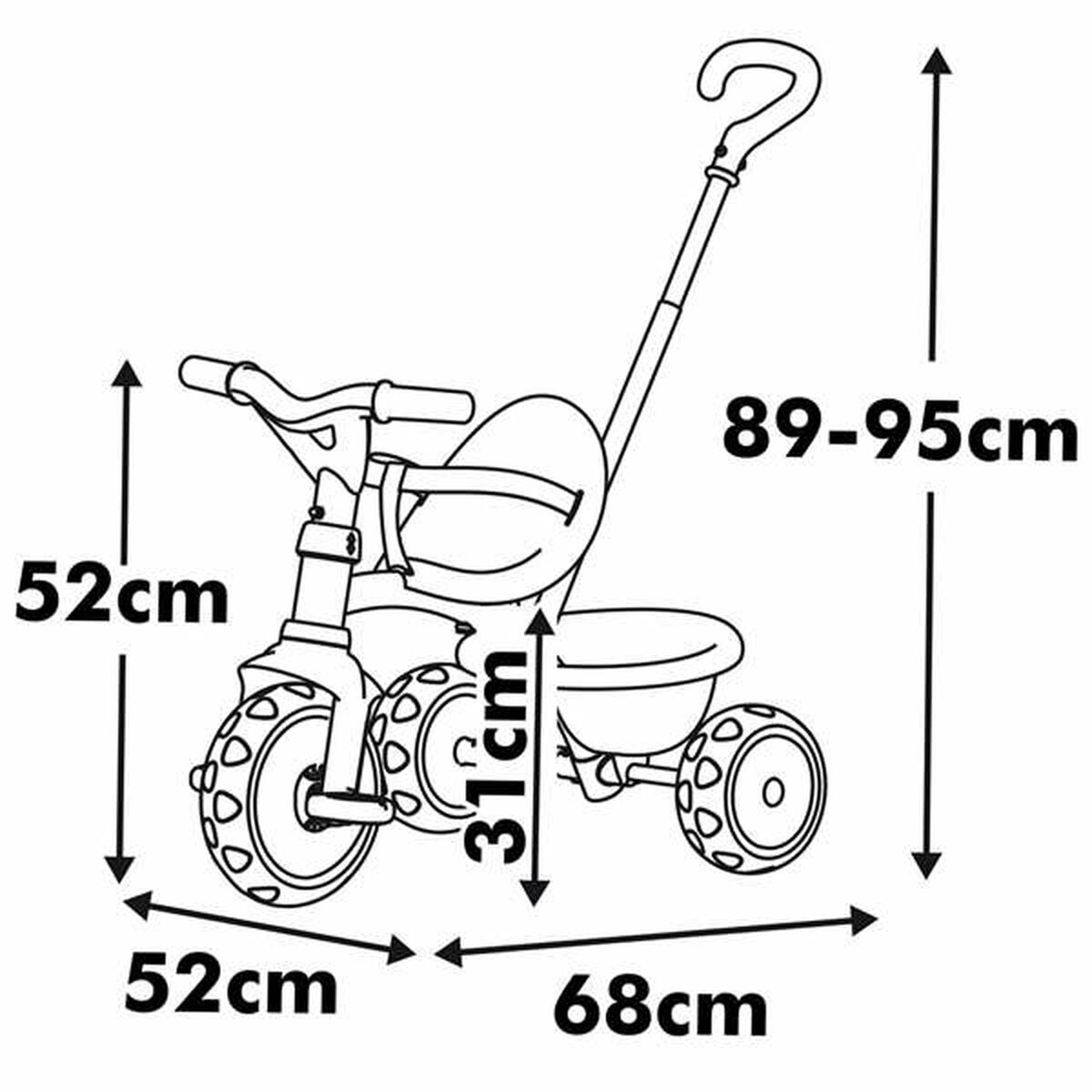 Triciclu Smoby Be Move Roz