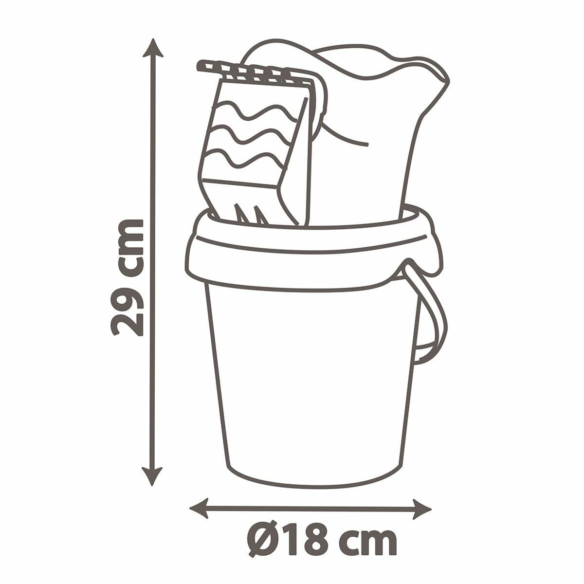 Stropitoare Smoby Spidey Bucket MM Garni Plastic