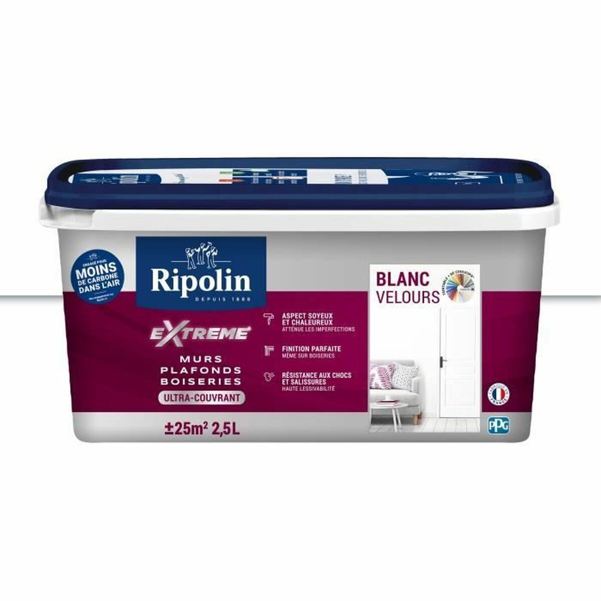 Vopsea de Grund Ripolin Alb 2,5 L Mat