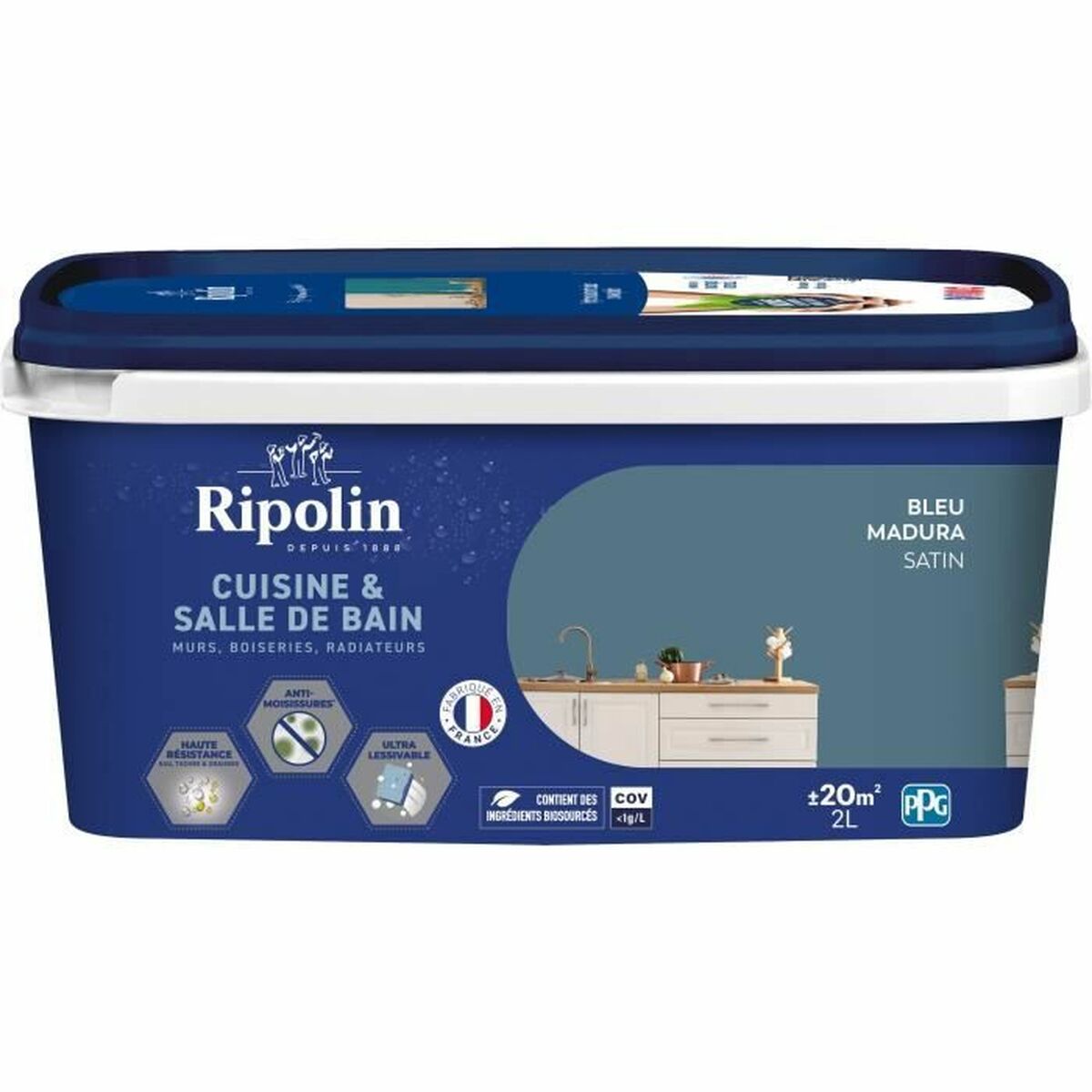 Vopsea de Grund Ripolin Mat 2 L