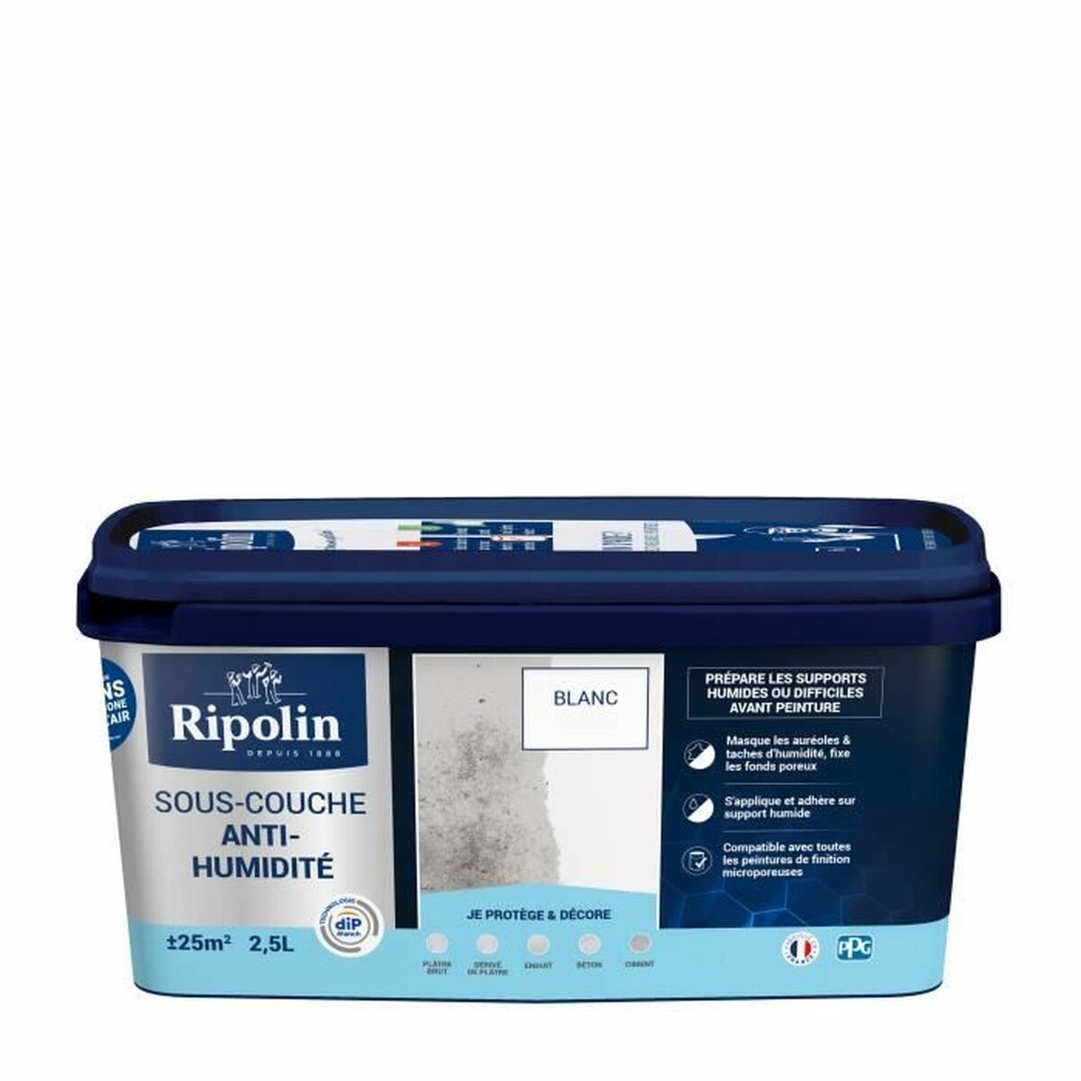 Vopsea de Grund Ripolin Alb Mat 2,5 L