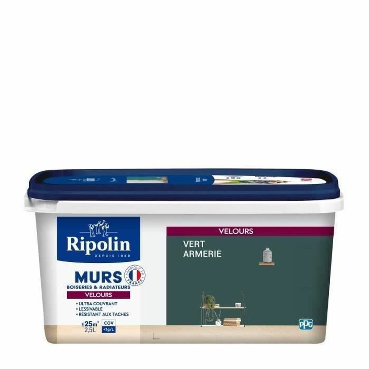 Vopsea de Grund Ripolin Vert 2,5 L Mat