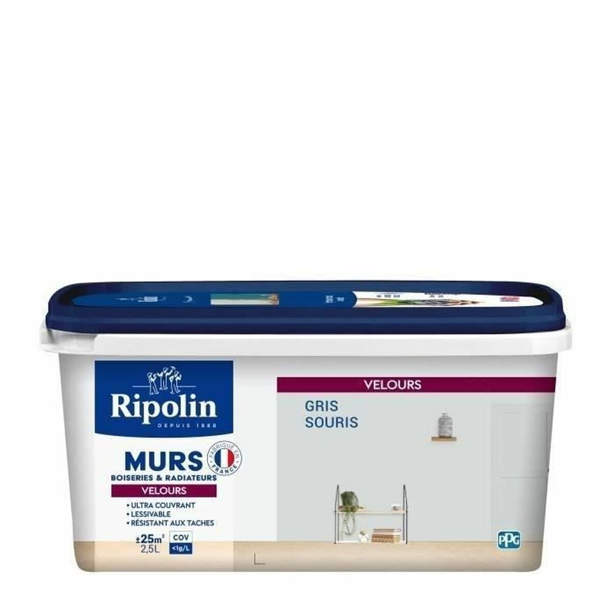 Vopsea de Grund Ripolin Gri 2,5 L Mat