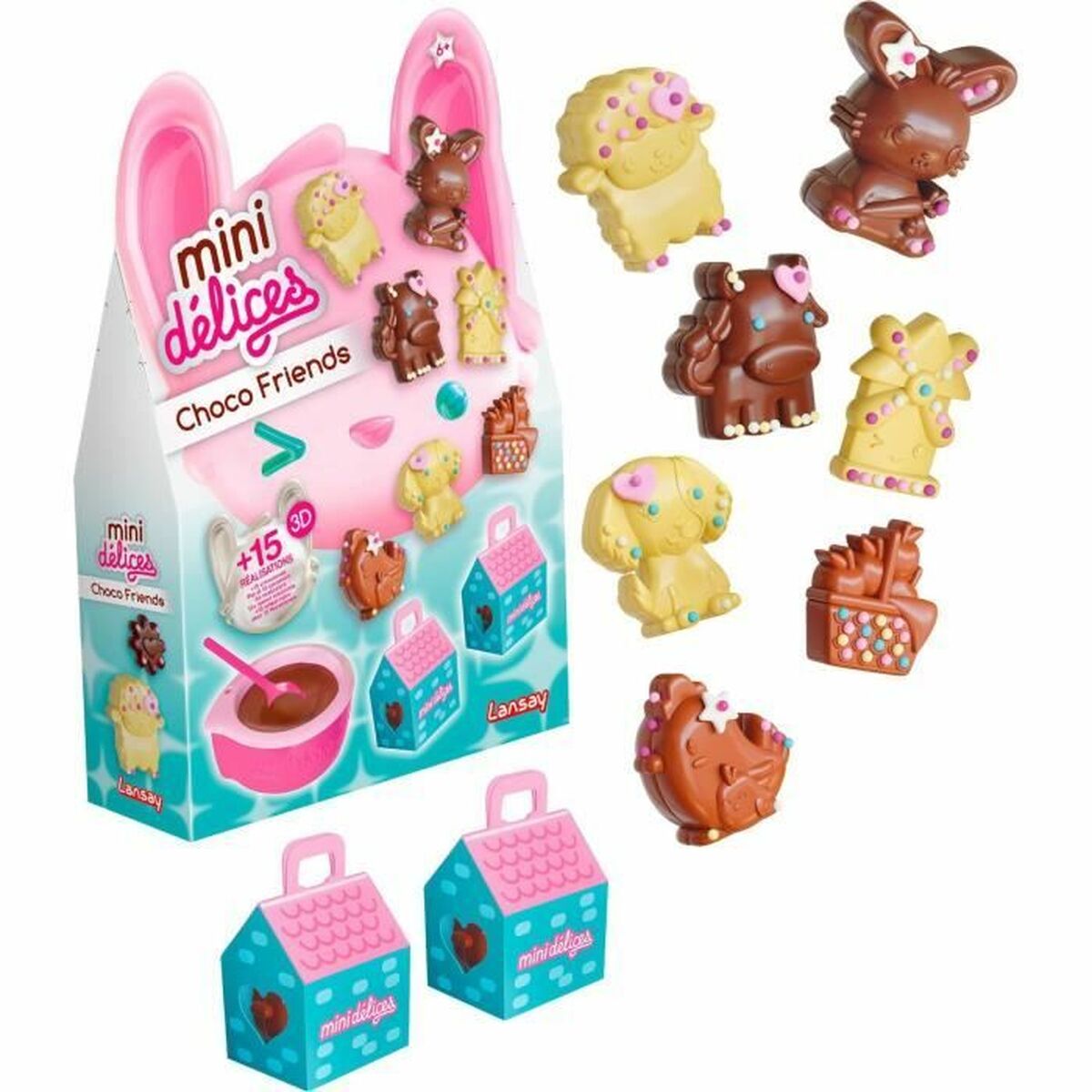 Set ustensile de bucătărie Lansay Mini delicias - LANSAY - Choco Friends