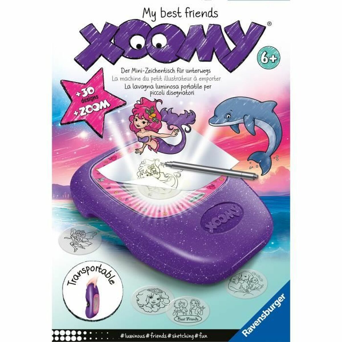 Set de Lucru Manual cu Hârtie Ravensburger Xoomy