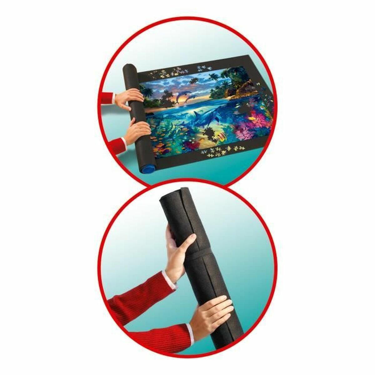 Covoraș pentru puzzle Ravensburger