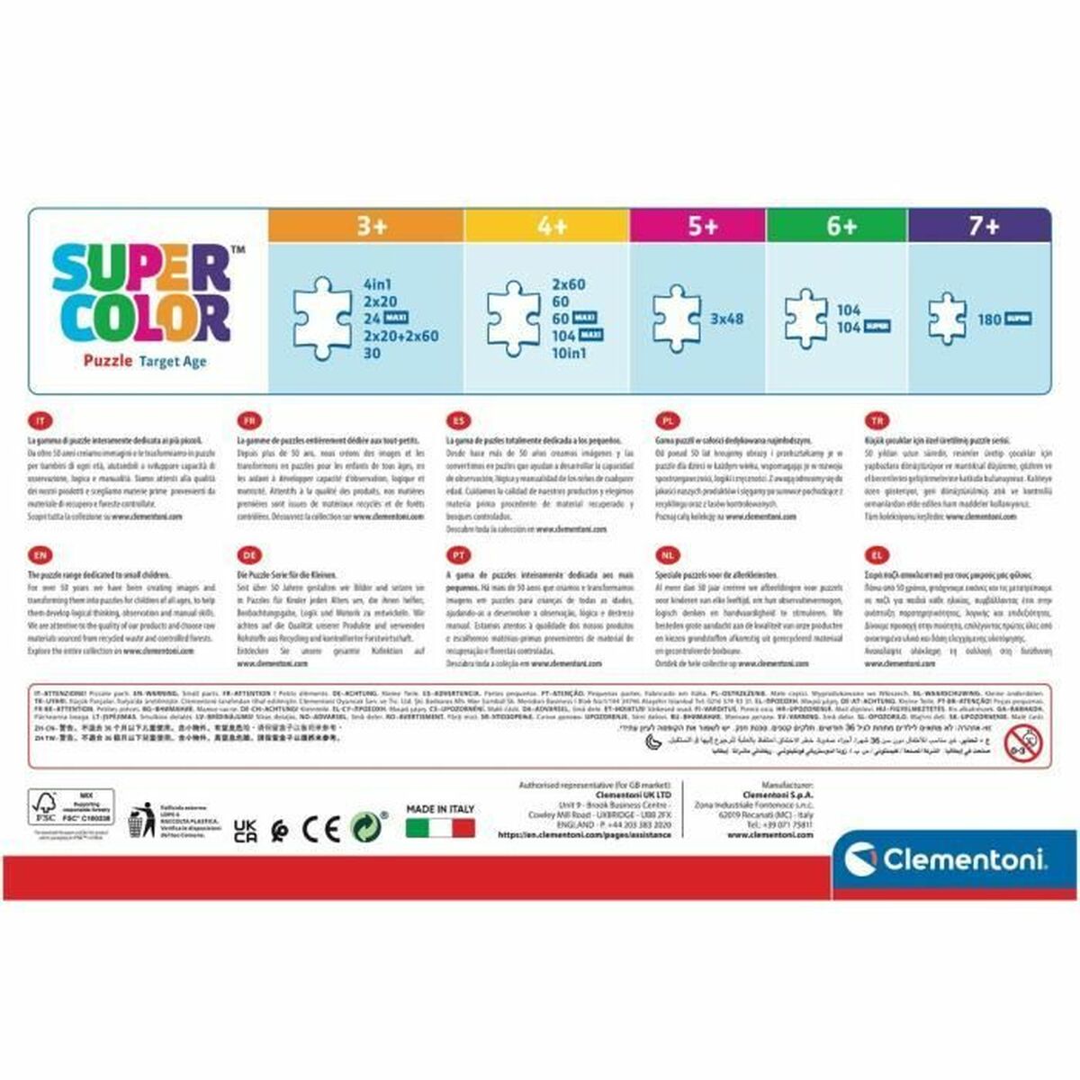 Puzzle Clementoni 60 Piese