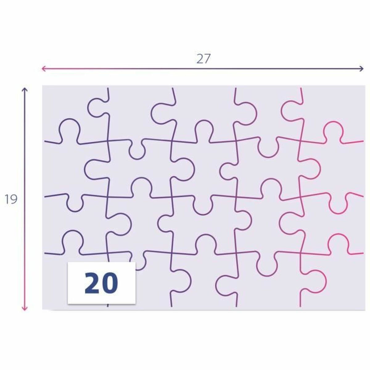 Puzzle Clementoni Stitch 2 Piese (2 Unități)