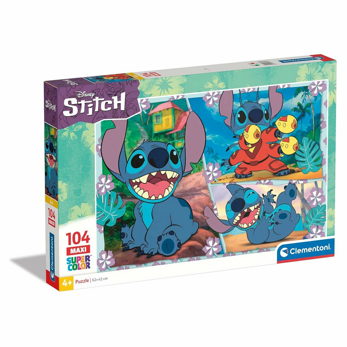 Puzzle Clementoni Stitch 104 Piese (4 Unități)