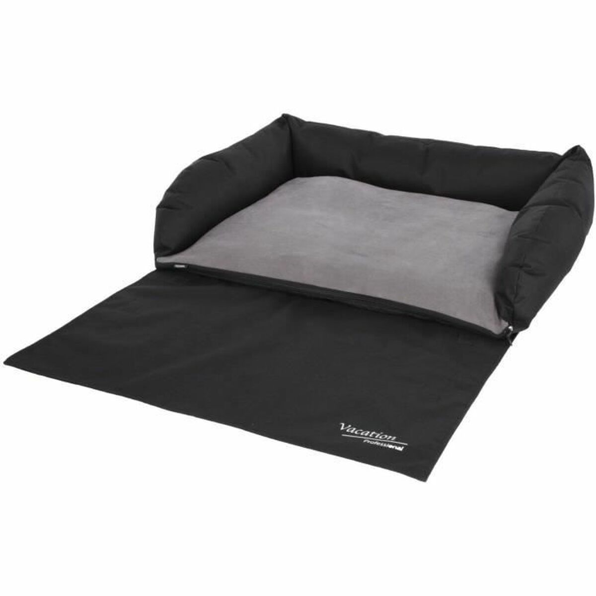 Husă Protectoare de Mașină pentru Animale de Companie Kerbl 80 x 60 cm Negru Gri