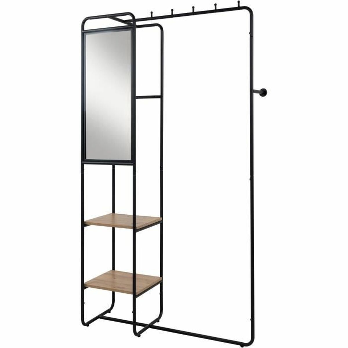 Mobilier pentru Hol Negru 100 x 185 x 37 cm