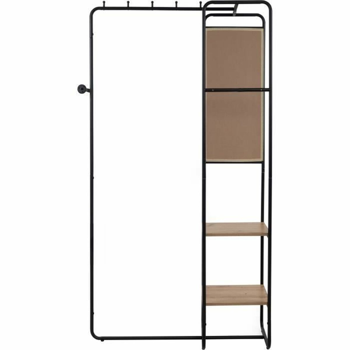 Mobilier pentru Hol Negru 100 x 185 x 37 cm