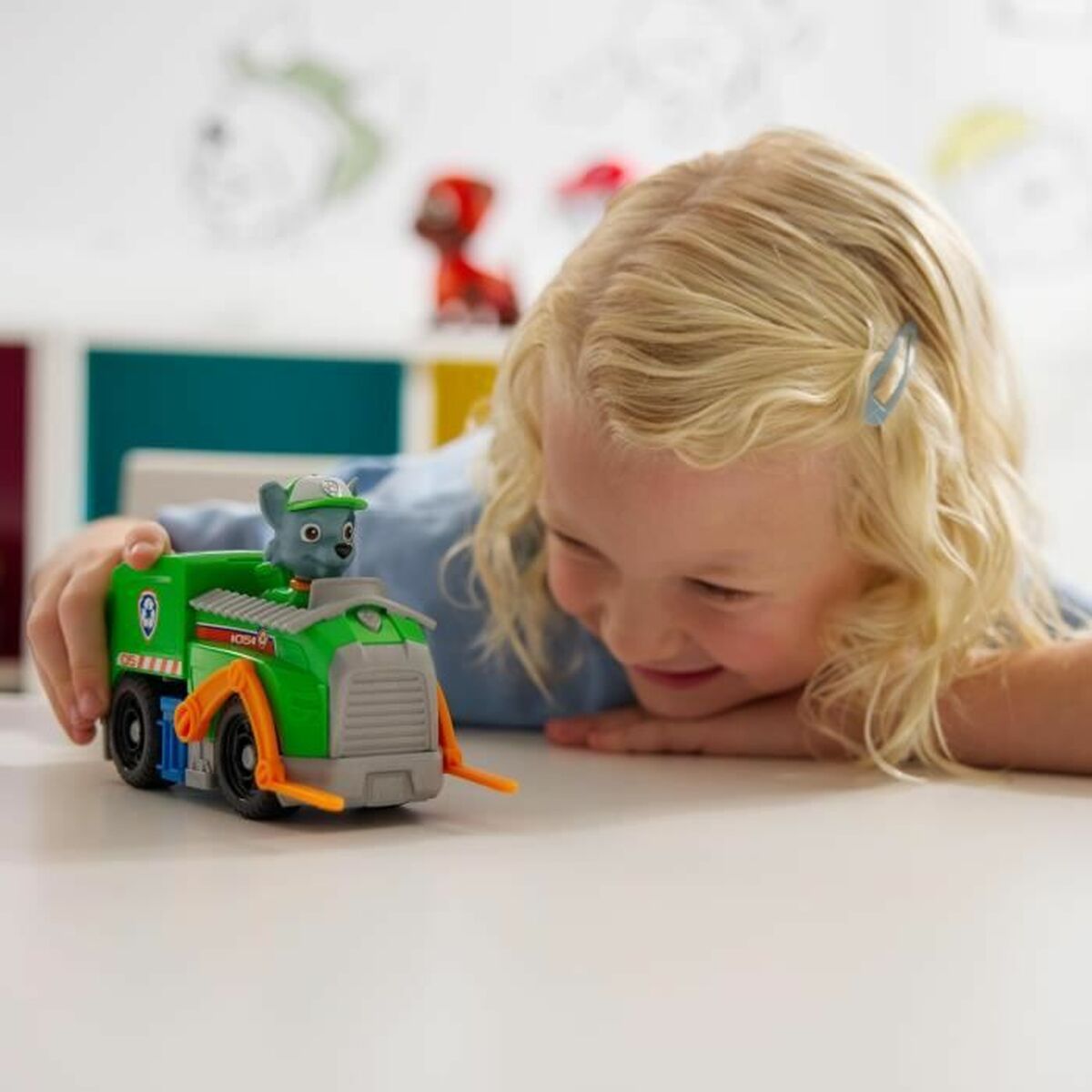 Figurine de Acțiune Spin Master ROCKY The Paw Patrol (12 Unități)