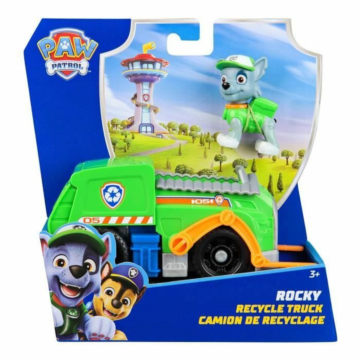 Figurine de Acțiune Spin Master ROCKY The Paw Patrol (12 Unități)