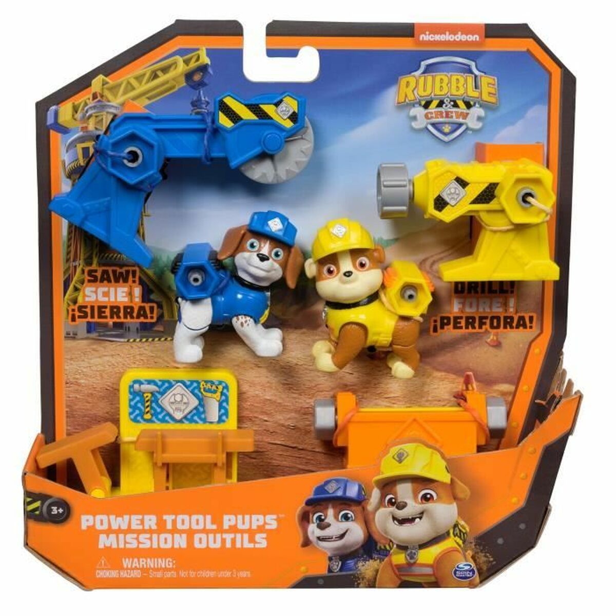 Figurine de Acțiune Spin Master RUBEN The Paw Patrol 2 Piese (2 Unități)