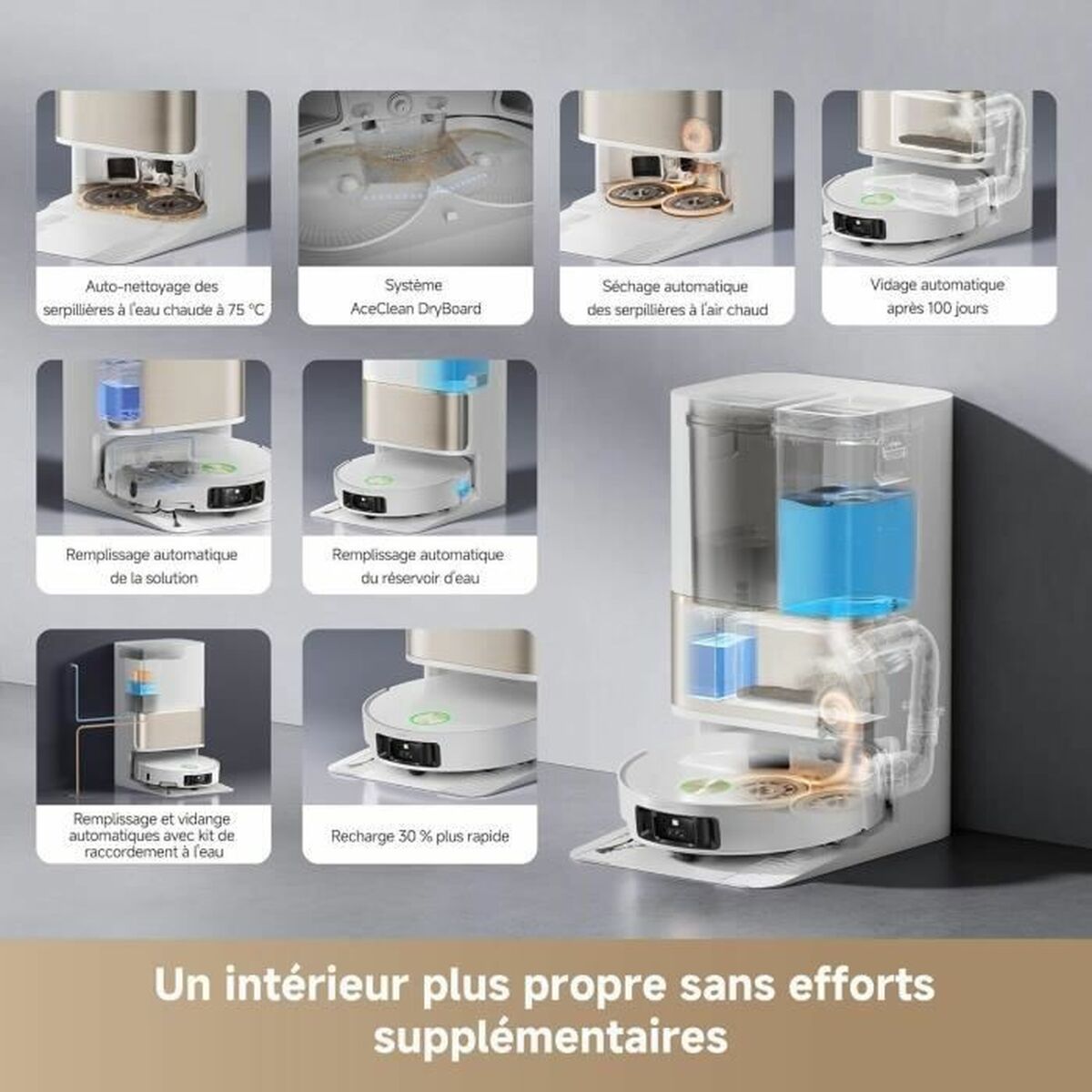 Robot Aspirator Dreame L50 Pro Ultra 6400 mAh