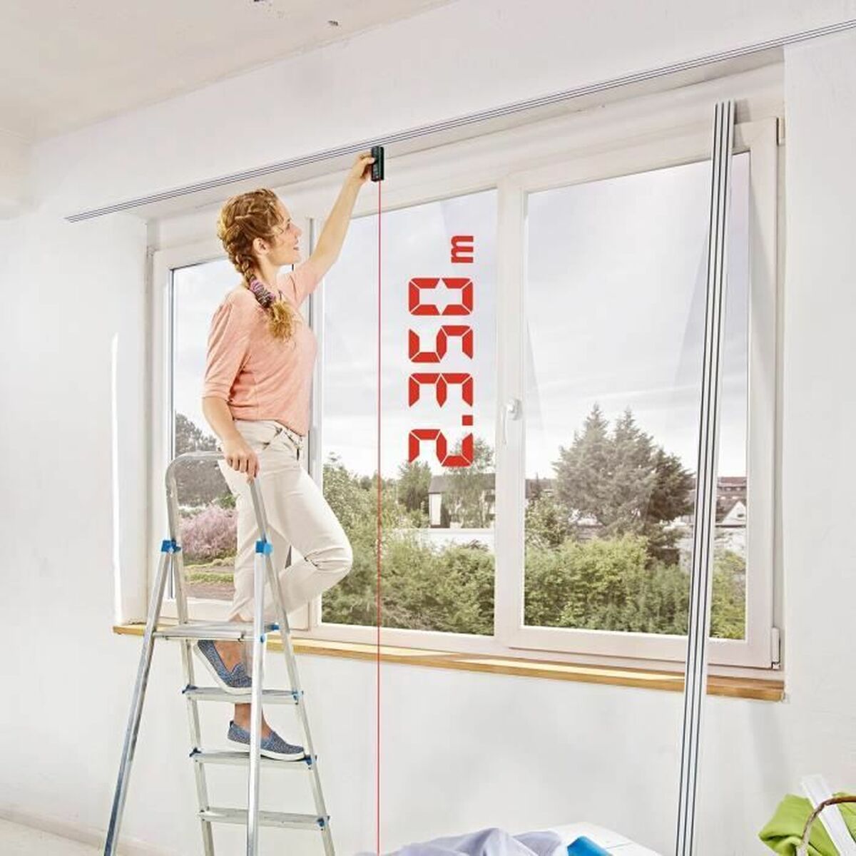 Nivel laser BOSCH +/- 0,5mm/m 20 m