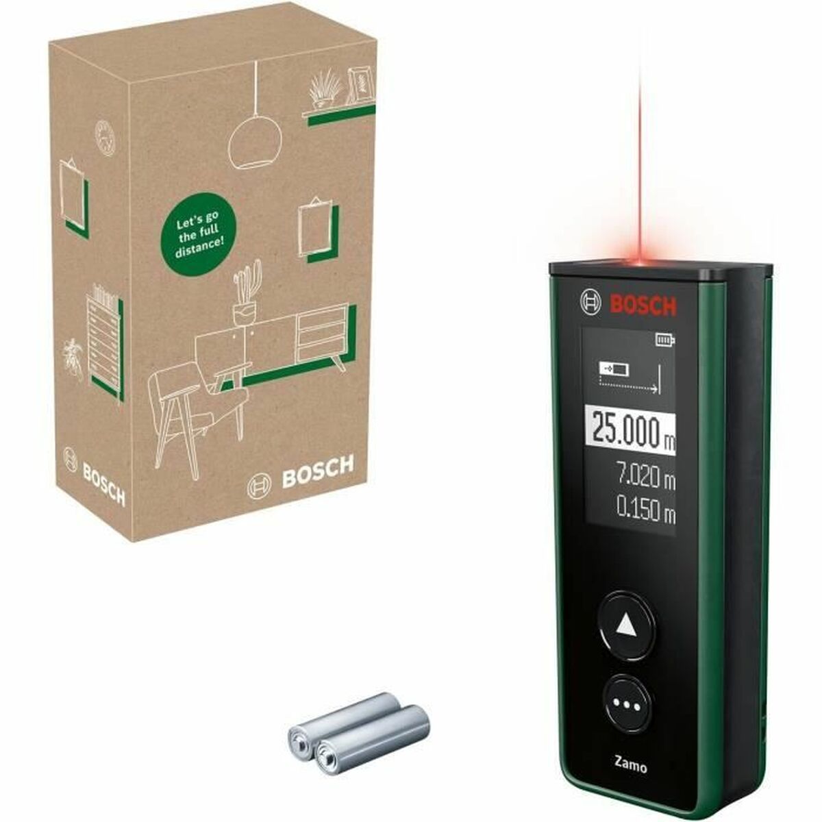 Nivel laser BOSCH +/- 0,5mm/m 20 m