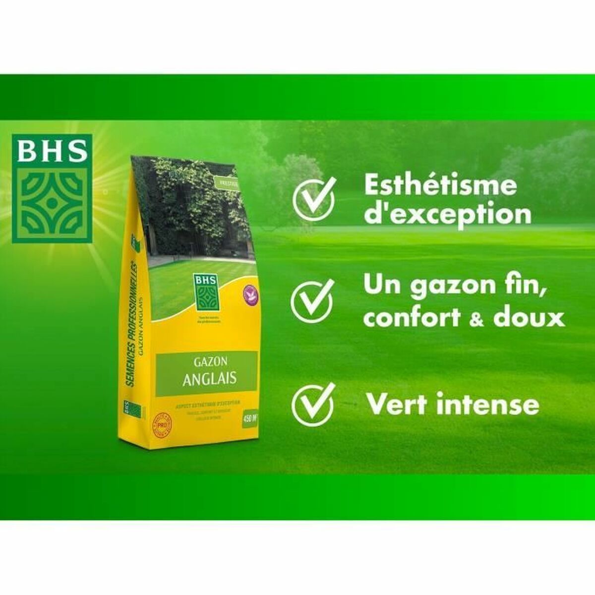 Semințe BHS Gazon Anglais 10 kg