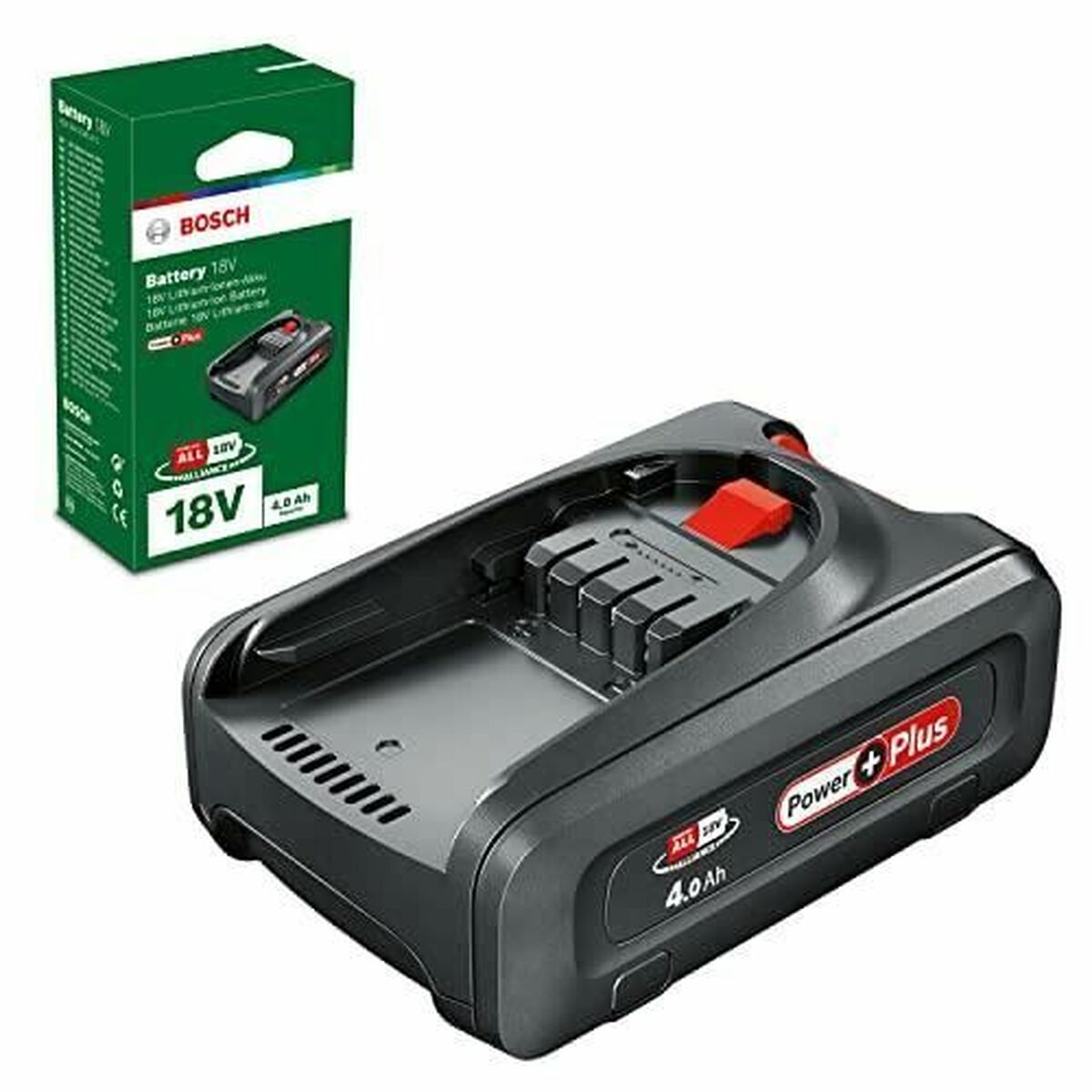 Baterie reîncărcabilă BOSCH Power Plus Power para ALL 18 4 Ah 4 Ah 18 V