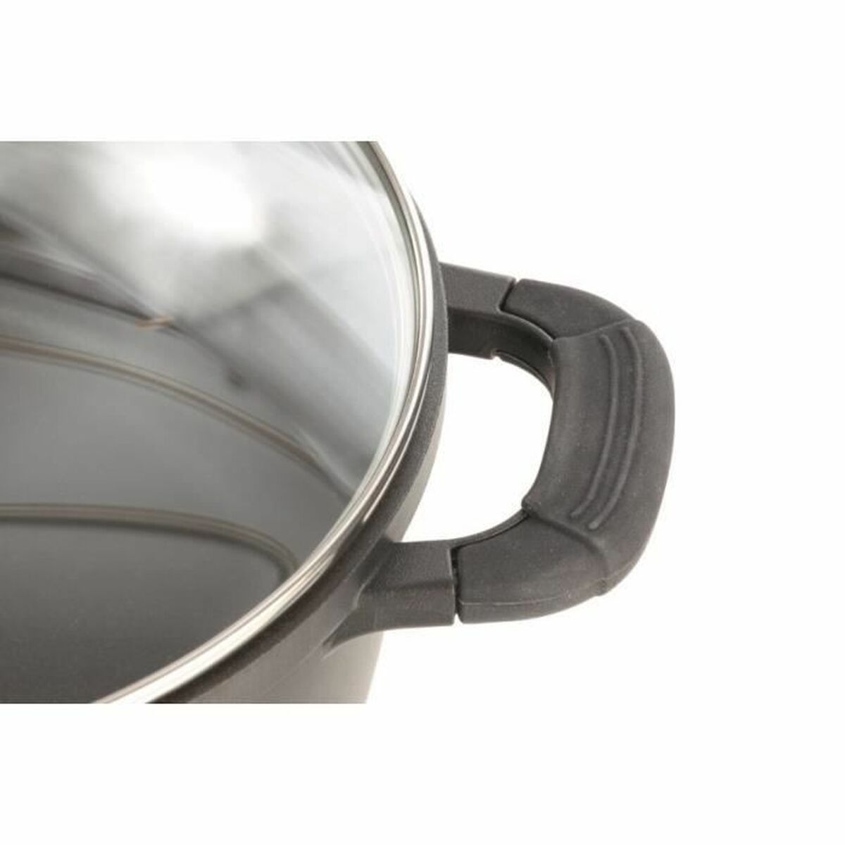 Caserolă GSW 30 x 16 x 33 cm Negru Ø 28 cm