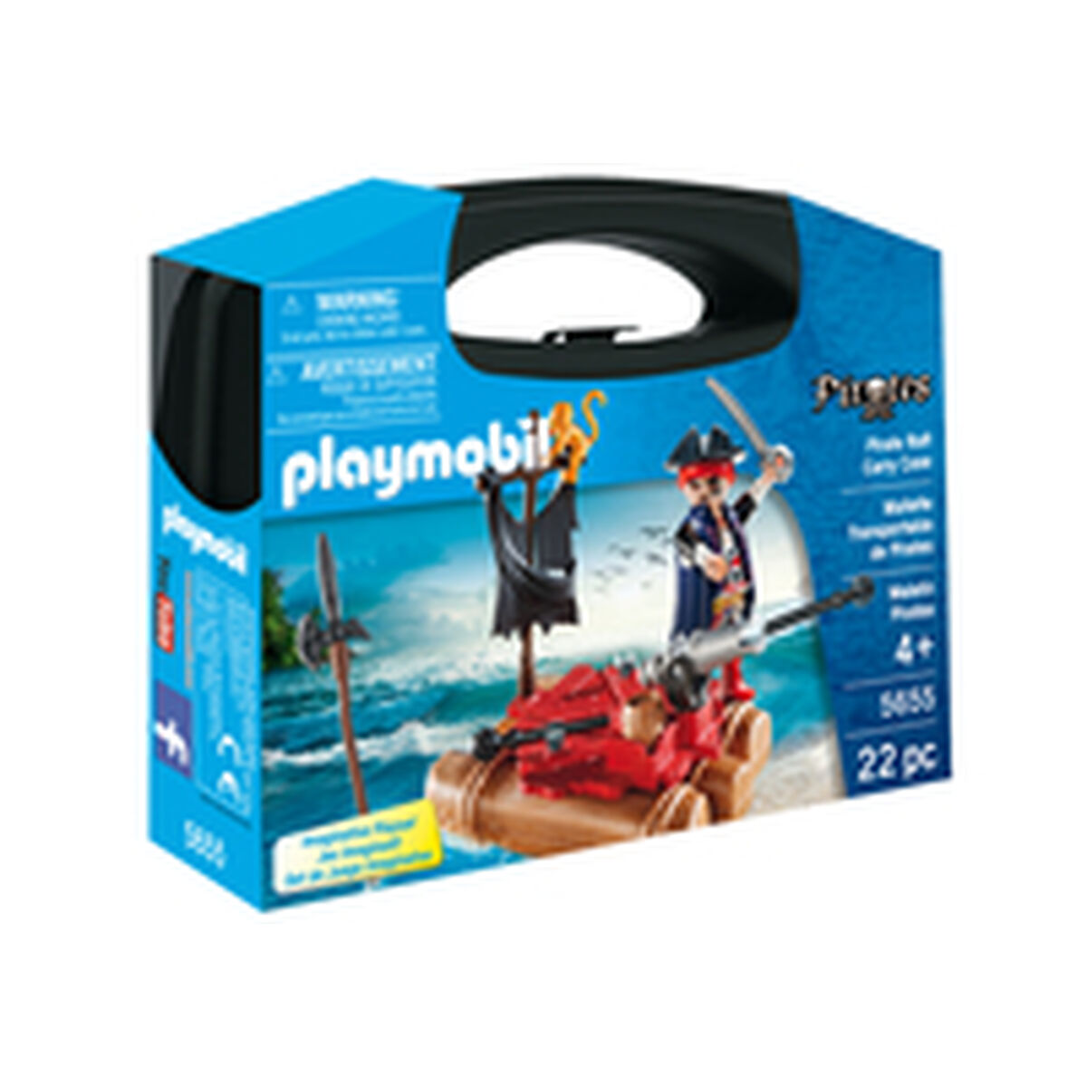 Playset Playmobil Maleta Pirata 22 Piese