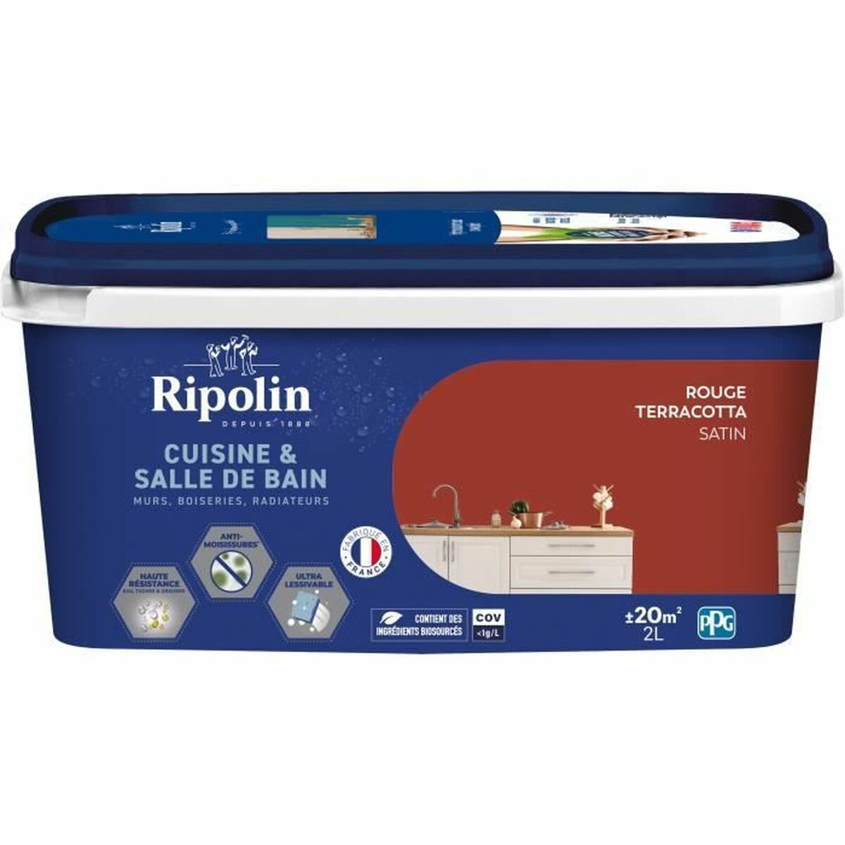 Tablou Ripolin rouge 2 L
