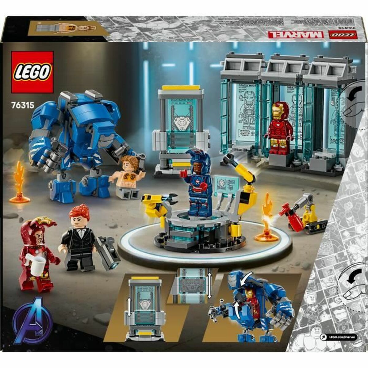 Set de Construcție Lego Iron Man 76315